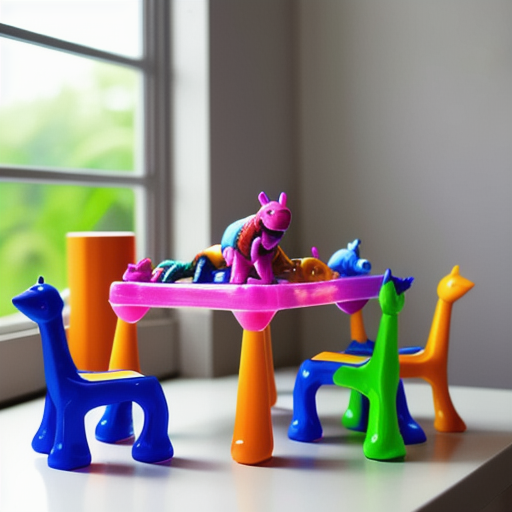 Afbeelding van Maak educatief plastic speelgoeddieren thuis