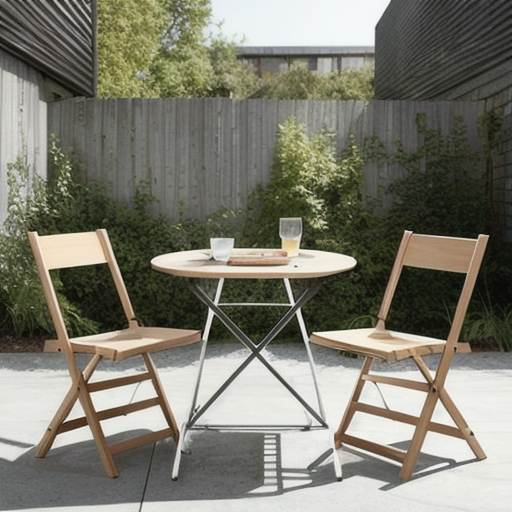 Afbeelding van Duurzame materialen voor opvouwbare stoelen