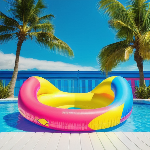 Afbeelding van Personaliseer je opblaasbare zwembanden voor een unieke look