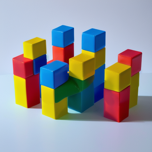 Afbeelding van Stimuleer creativiteit met plastic speelgoedblokken