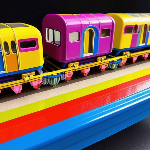 Afbeelding van Ontdek de nieuwste trends in plastic speelgoed treinstellen