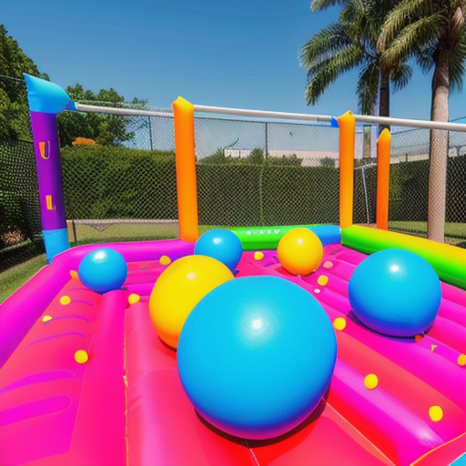 Afbeelding van Beste opblaasbare springballen voor kinderen op een feestje