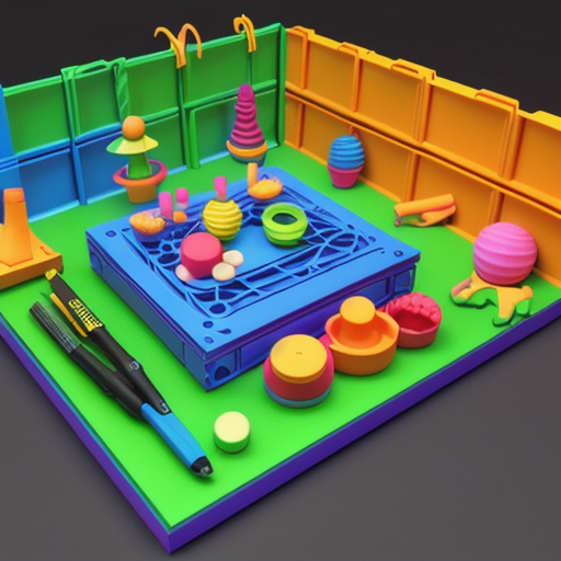 Afbeelding van Maak Unieke Ontwerpen voor 3D-Geprinte Speelgoed Sets