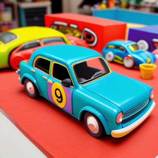 Afbeelding van Maak je eigen plastic auto speelsets thuis!