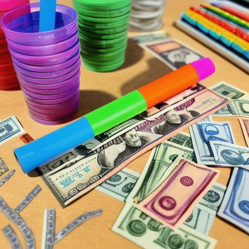 Afbeelding van Maak je eigen plastic speelgeld sets in 5 stappen