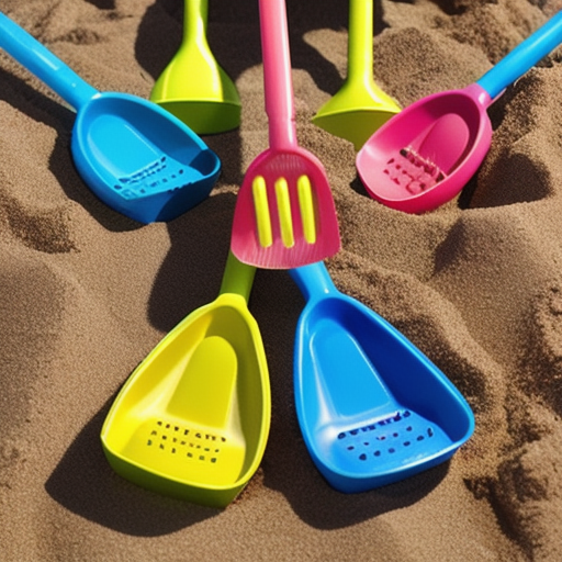 Afbeelding van Ontdek de verschillende soorten kunststof speelgoed schepjes