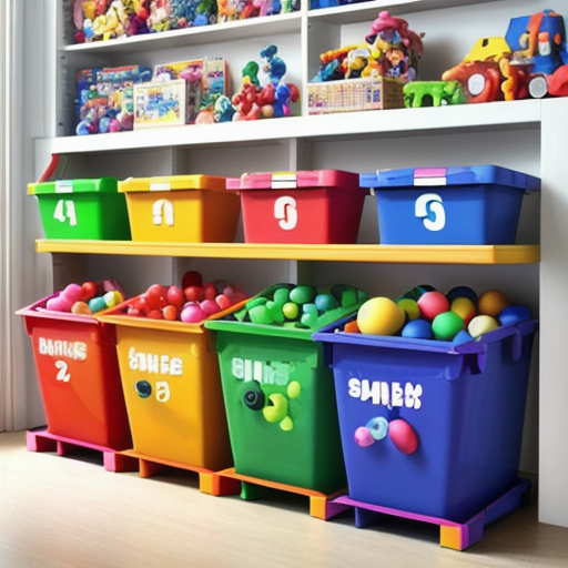 Afbeelding van Ontdek de beste plekken voor plastic speelgoed bakjes