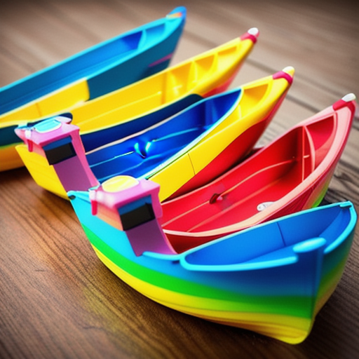 Afbeelding van Wat kosten plastic speelgoedboten in de winkel?