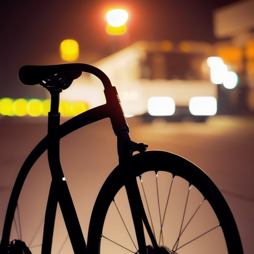 Afbeelding van Reflecterende Fietszadels: Veiligheid voor Nachtfietsers