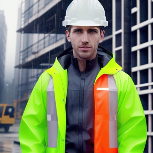 Afbeelding van Waterdichte Regenjassen met Hoge Zichtbaarheid Kopen