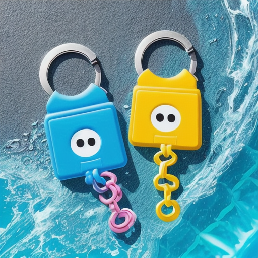 Afbeelding van Top waterbestendige sleutelhangers voor kinderen