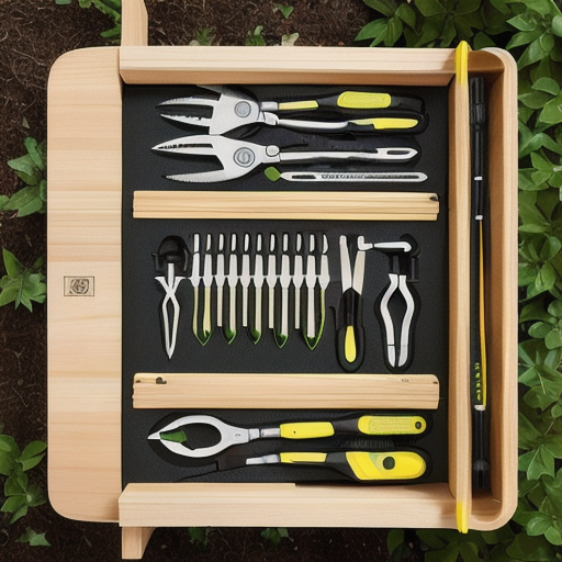 Afbeelding van Opvouwbare Tuingereedschapsets: Praktisch en Efficiënt