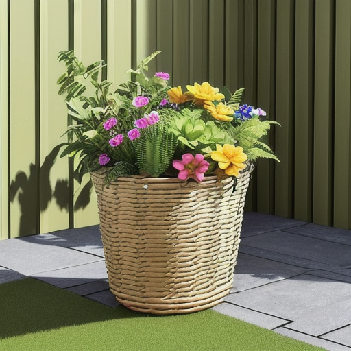 Afbeelding van Vervoer je planten eenvoudig met opvouwbare tuinmanden