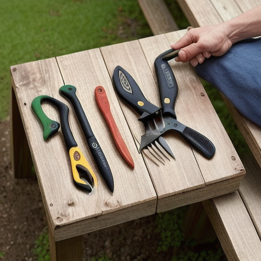 Afbeelding van Opvouwbare Tuingereedschapstasjes: Ruimtebesparend en Handig