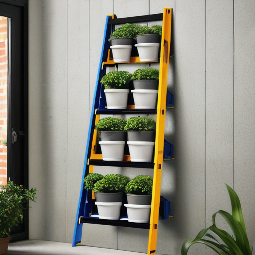 Afbeelding van Wat kosten multifunctionele tuinladderhouders?