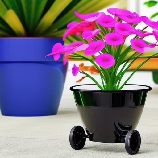 Afbeelding van Multifunctionele Plantenrollers: De Perfecte Tuinoplossing