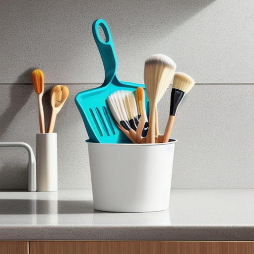 Afbeelding van Multifunctionele stoffer en blik: de must-have voor gezinnen