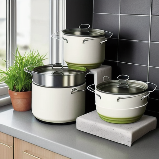 Afbeelding van Koken met opvouwbare kookpotten: Rijst klaar in een handomdraai