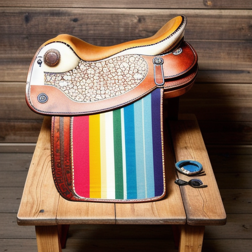 Afbeelding van Maak zelf zadelhoesjes met eenvoudige materialen thuis