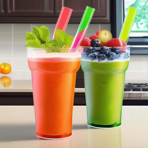 Afbeelding van Plastic drinkfleshouders voor smoothies: kan het?