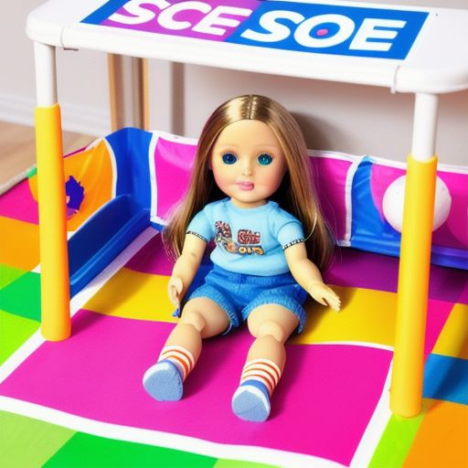 Afbeelding van Veiligheid van plastic poppen sets voor kinderen onder 3 jaar