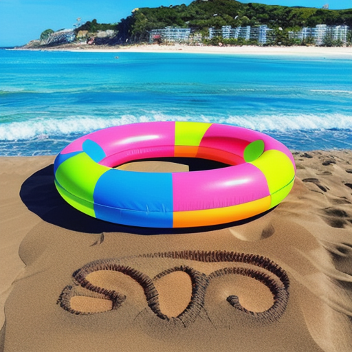 Afbeelding van Beste opblaasbare zwembanden voor een strandvakantie