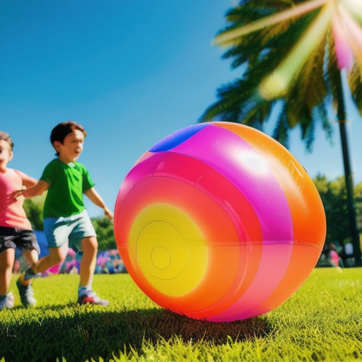 Afbeelding van Veiligheid van Opblaasbare Speelgoedballen voor Kinderen