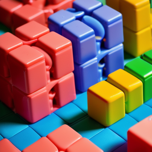 Afbeelding van Schoonmaken en onderhouden van plastic speelgoedblokken