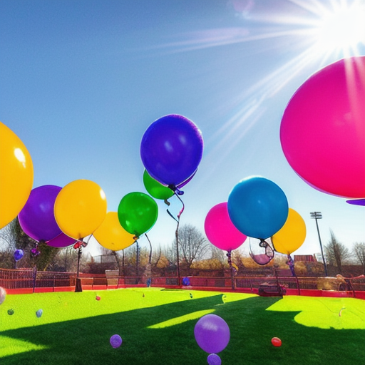 Afbeelding van Gebruik opblaasbare waterballonnen voor evenementen effectief