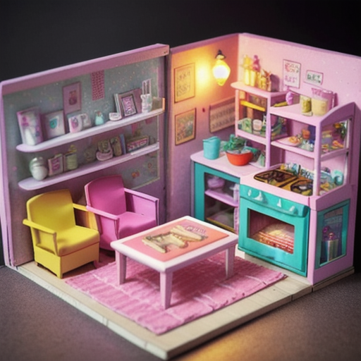 Afbeelding van Plastic speelgoed poppenhuizen schoonmaken: tips en trucs