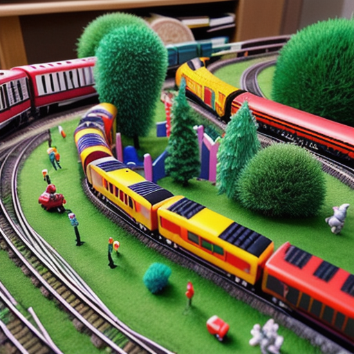 Afbeelding van Organiseer de perfecte treinbaan voor je speelgoedtreinen