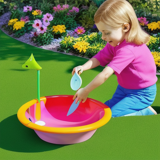 Afbeelding van Geschikte plastic speelbakken voor grote tuinen