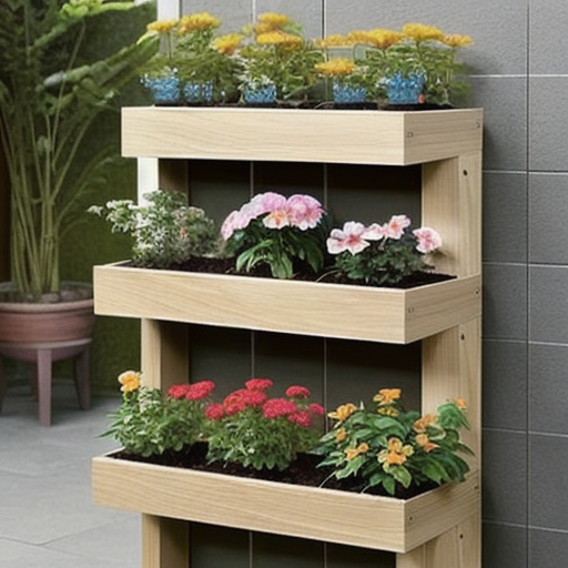 Afbeelding van Efficiënte tuinindeling met multifunctionele tuinorganizers