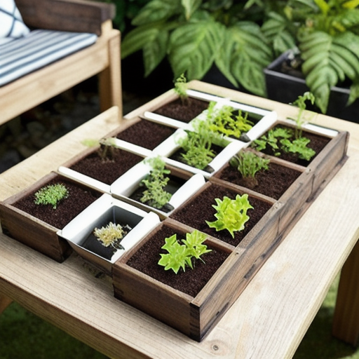 Afbeelding van Herbruikbare zaaibakjes voor een duurzame tuin