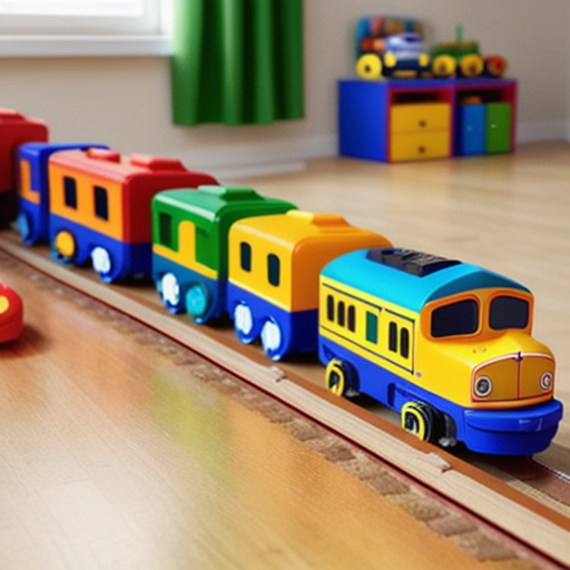 Afbeelding van Ontdek hoe je plastic speelgoed treinstellen gebruikt