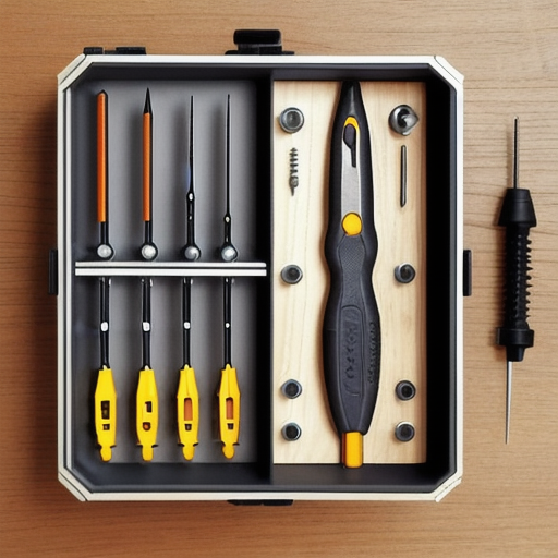 Afbeelding van Beste manieren om een mini-schroevendraaierset veilig op te bergen