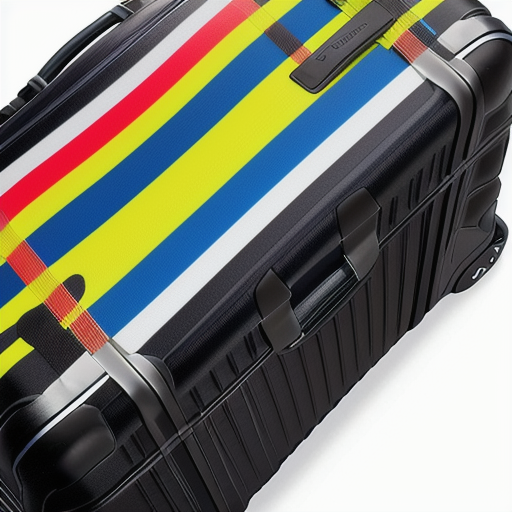 Afbeelding van Kofferriemen met slot: Onmisbaar voor elke reiziger