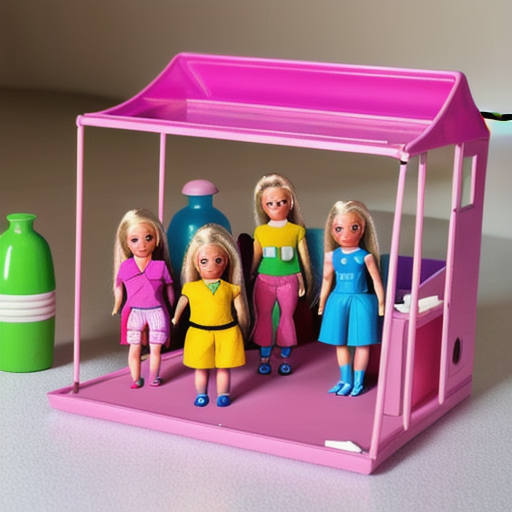 Afbeelding van Creatieve speelideeën met plastic poppen sets voor urenlang plezier