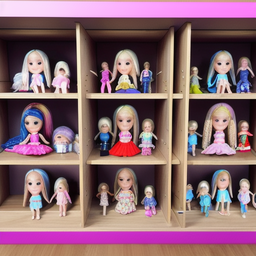 Afbeelding van Unieke plastic poppen sets: waar te kopen?
