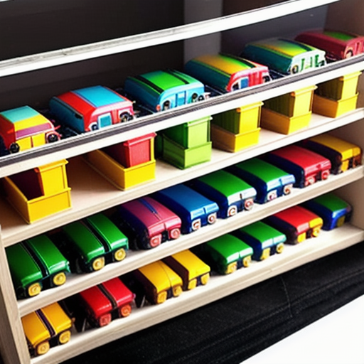 Afbeelding van Veilig opbergen van speelgoed treinsets: tips en tricks