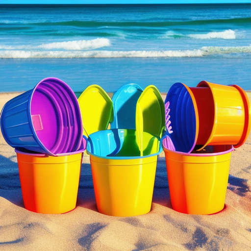 Afbeelding van Ontdek Leuke Strandactiviteiten met Plastic Speelgoed Emmers