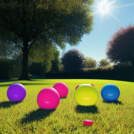Afbeelding van Speel met opblaasbare ballen in sportactiviteiten