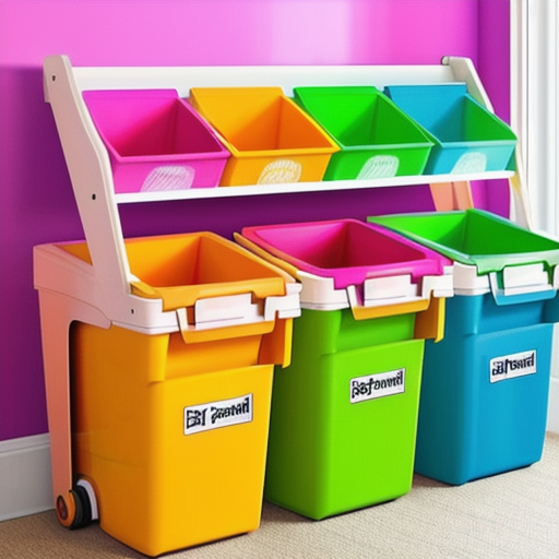 Afbeelding van Tips voor het Kiezen van Plastic Speelgoed Bakjes