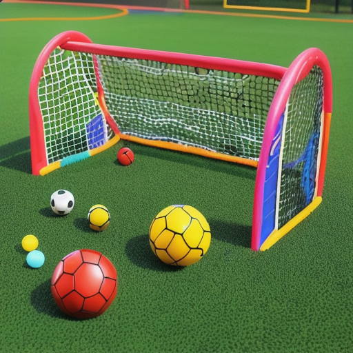 Afbeelding van Creativiteit stimuleren met plastic speelgoedsport sets