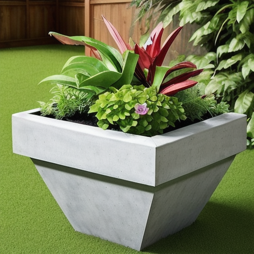 Afbeelding van Combineer multifunctionele tuinplanters met decoratie