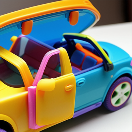 Afbeelding van Plastic autostoeltjes voor speelgoed: veilig en leuk!