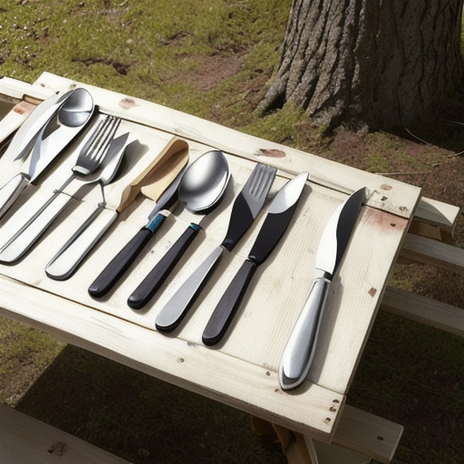 Afbeelding van Ontdek de beste opvouwbare campingbesteksets