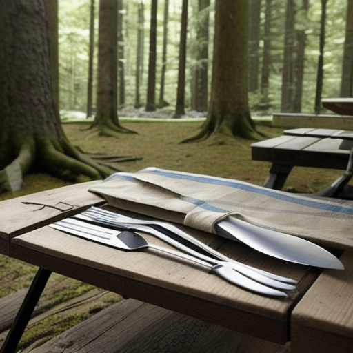 Afbeelding van Hoeveel tijd kost het inpakken van opvouwbaar campingbestek?