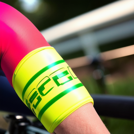 Afbeelding van Reflecterende sportarmbanden voor veilig fietsen