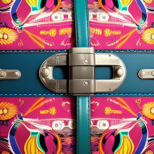 Afbeelding van Kofferriemen met slot voor grote koffers: Veiligheid eerst!